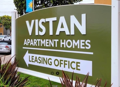 Post and Panel Sign Photo